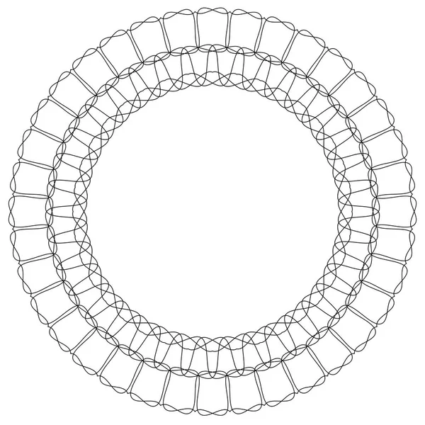 Modello circolare geometrico — Vettoriale Stock