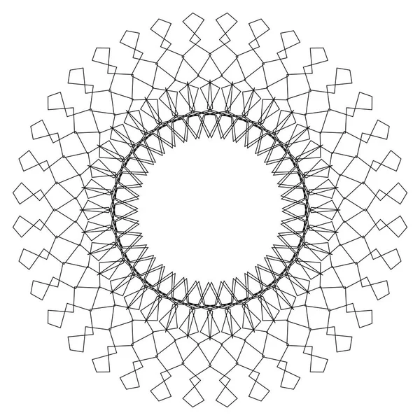 Patrón geométrico circular — Vector de stock