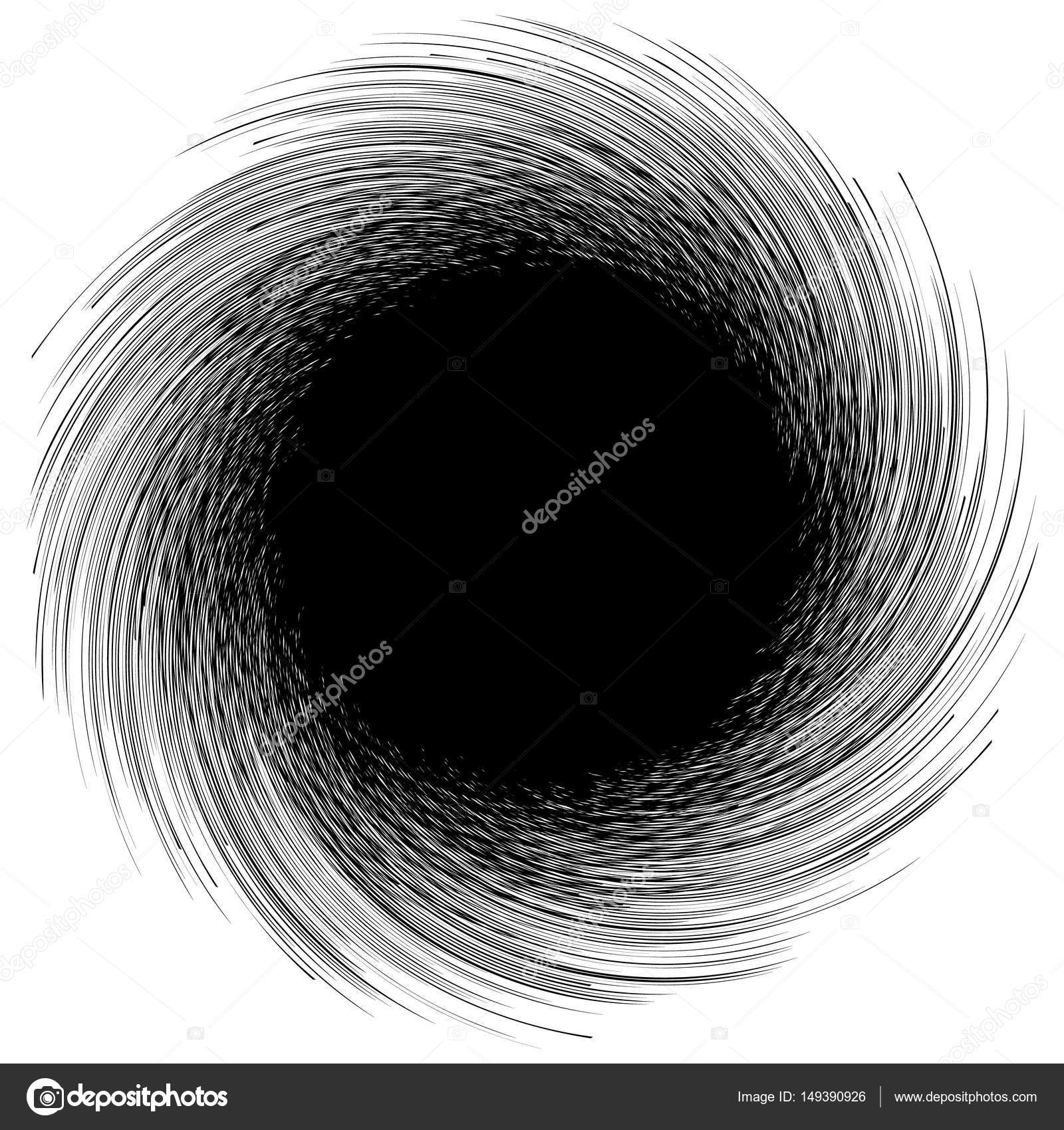 Pattern of rotating radial lines Stock Vector by ©vectorguy 149390926