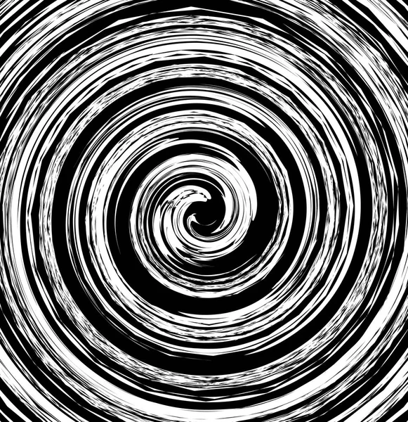 Geometric hypnotic vortex. — Stock Vector