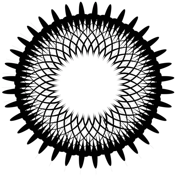 Geometrische circulaire patroon — Stockvector