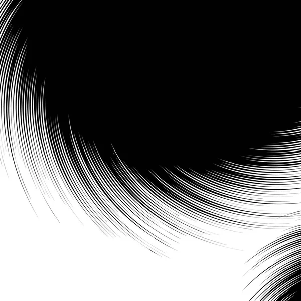 Elemento abstrato geométrico preto e branco —  Vetores de Stock