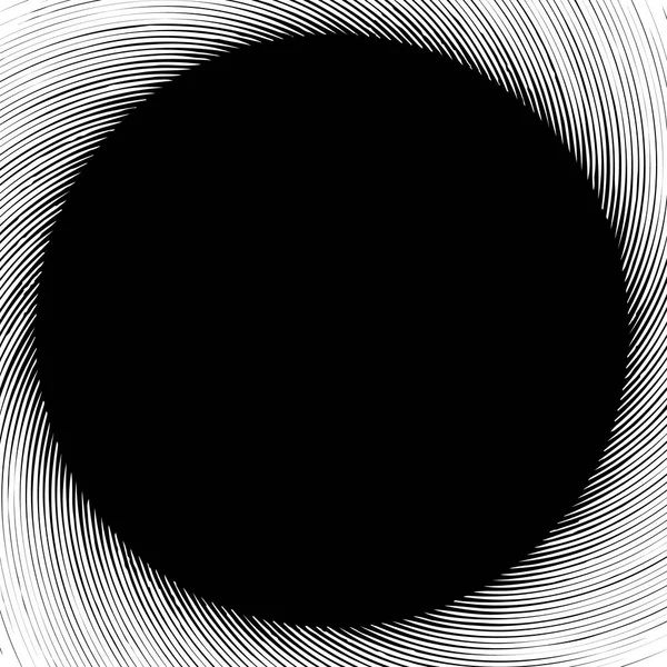 模式的旋转径向线 — 图库矢量图片