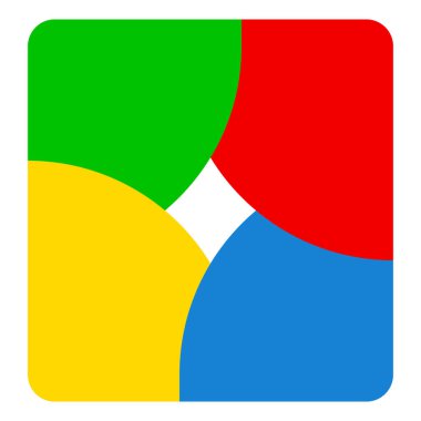 Düz logosunun şablonu