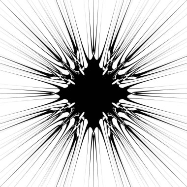 dairesel soyut desen