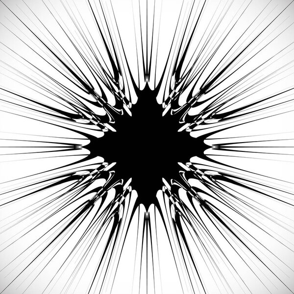 Круговой абстрактный шаблон
