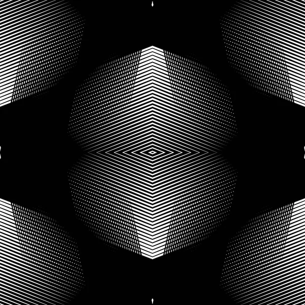 Grid achtergrond met gespiegelde geometrie — Stockvector
