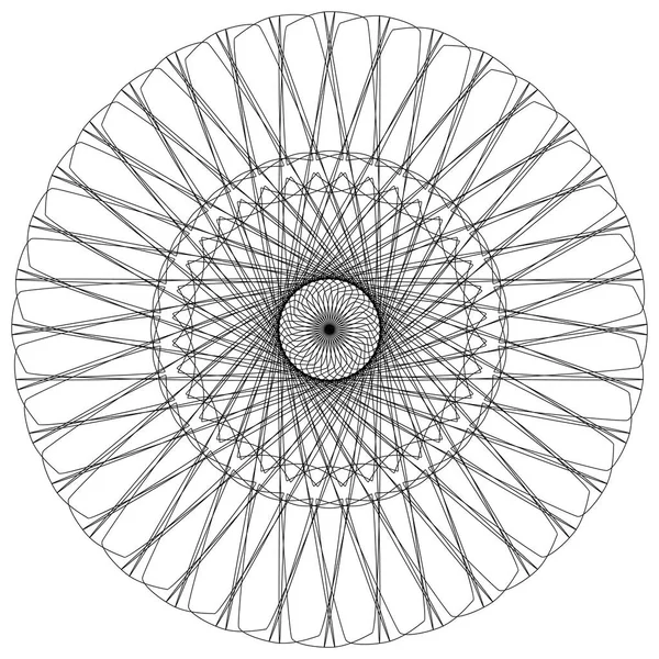 Décrivez le motif spirale — Image vectorielle