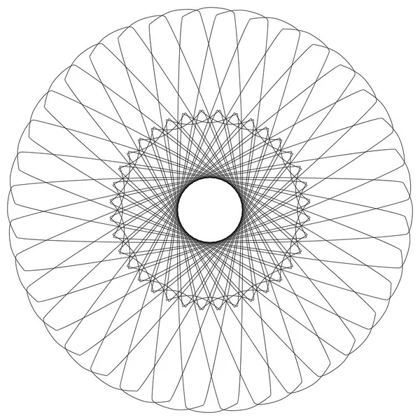 Kontur spiral motiv — Stock vektor