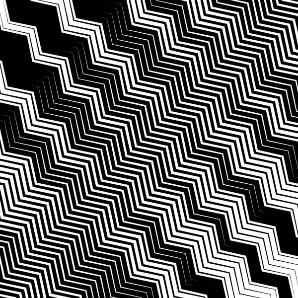 Geometrik monokrom deseni