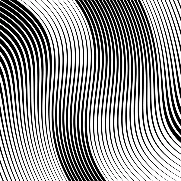 Motif géométrique noir et blanc — Image vectorielle
