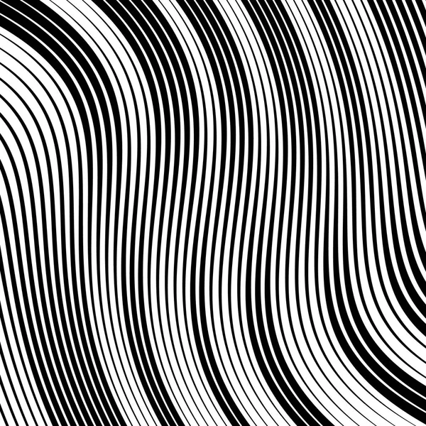 Schwarz-weißes geometrisches Muster — Stockvektor