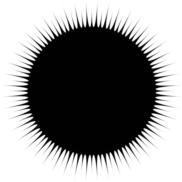 幾何学的な円の設計要素 — ストックベクタ