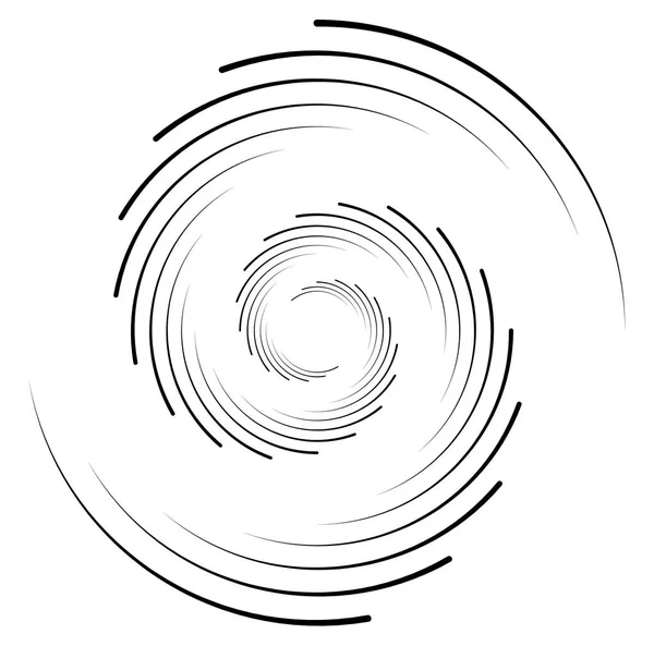 Radiale geometrische element serie. — Stockvector