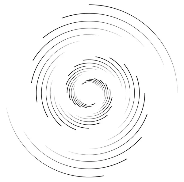 Serie de elementos geométricos radiales . — Archivo Imágenes Vectoriales