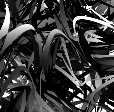 Geometrik sanat ile rastgele