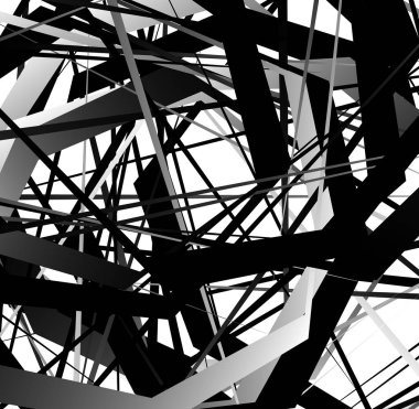 Geometrik sanat ile rastgele