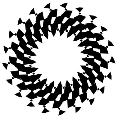 Radyal geometrik öğe serisi. 