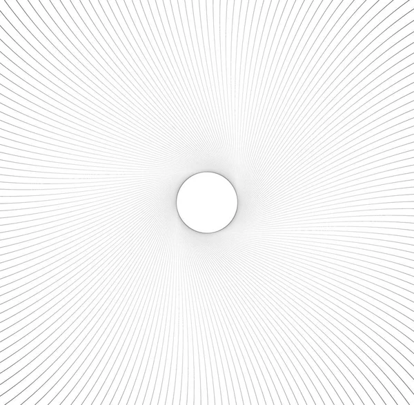 Patrón abstracto con líneas radiales — Archivo Imágenes Vectoriales