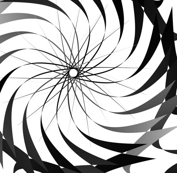 Élément abstrait concentrique — Image vectorielle
