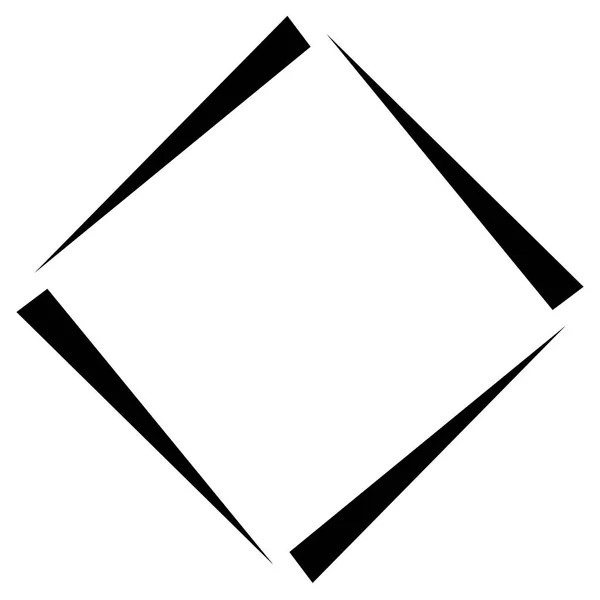 要素の抽象的な正方形記号. — ストックベクタ