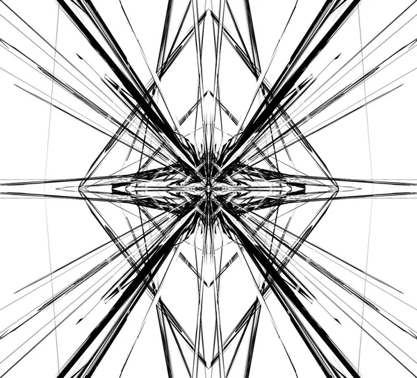 Abstracte geometrische mazenpatroon — Stockvector