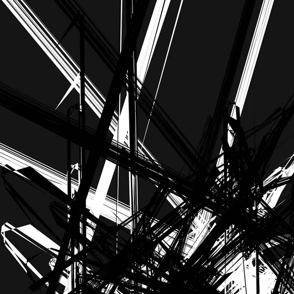 Abstrakta geometriska illustration — Stock vektor