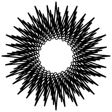 Radyal geometrik öğe serisi