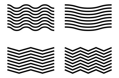 Dalgalı ve zikzak çizgiler