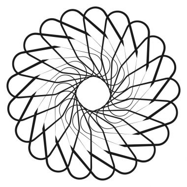 Radyal geometrik öğe serisi