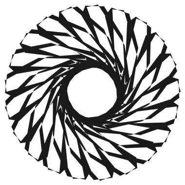 Radyal geometrik öğe serisi