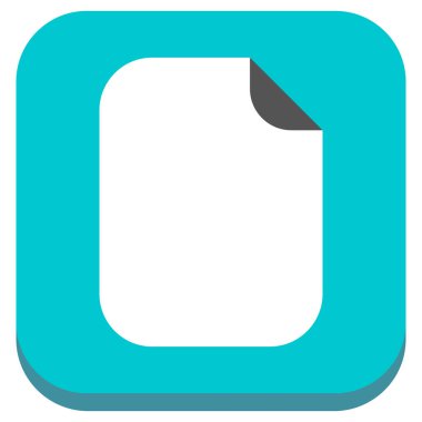 Basit notepaper simgesi