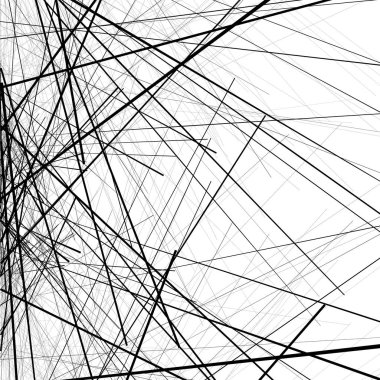 Rasgele kaotik satırları desen 