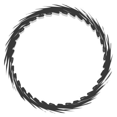 dairesel motifi ile geometrik sanat. 