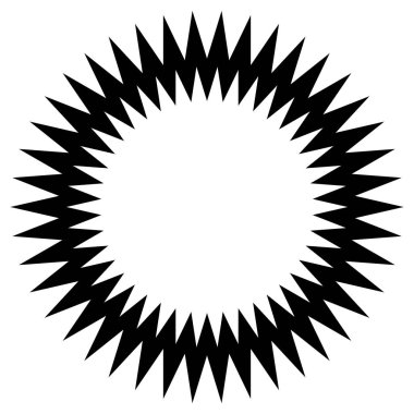 Zig-zag daire öğesi