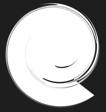 Spiral ile dairesel desen