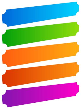 Düğme kümesi şekiller