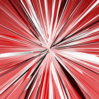 Radyal çizgiler dokulu 