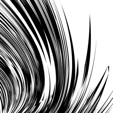 Eğri çizgiler desen