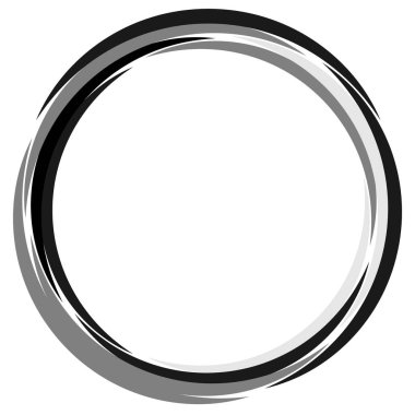 eşmerkezli çizgiler ile geometrik desen