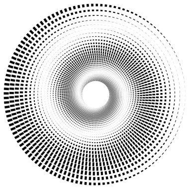 dairesel motifi ile geometrik sanat. 