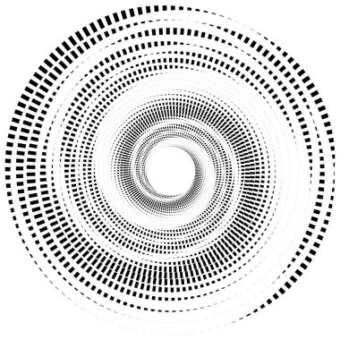 dairesel motifi ile geometrik sanat. 