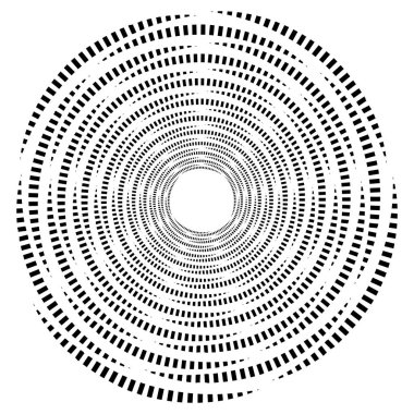 dairesel motifi ile geometrik sanat. 
