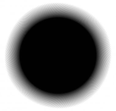 Geometrik sarmal tasarım öğesi  