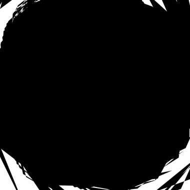 Sinirli bir geometrik şekil, desen.