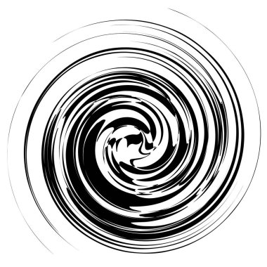 Spiral, twirl illustration.  clipart