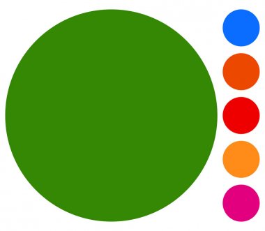 Düğme kümesi şekiller