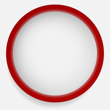  Boş daire tasarım öğesi