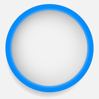  Boş daire tasarım öğesi