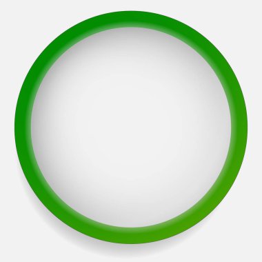  Boş daire tasarım öğesi